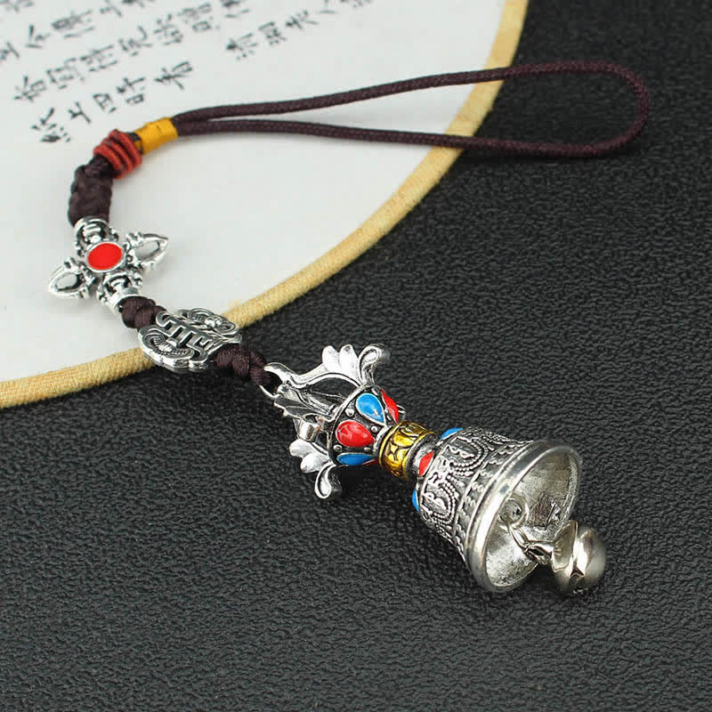 Decorazione da appendere per auto spirituale del Tibet Om Mani Padme Hum Vajra Dorje - Image 9