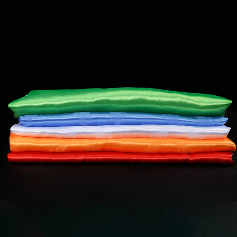 Decorazione Khata di 5 colori di buon auspicio della benedizione tibetana - Image 15