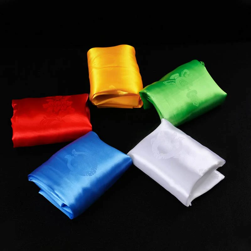 Decorazione Khata di 5 colori di buon auspicio della benedizione tibetana - Image 17