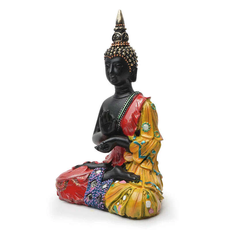 Decorazione statua in resina della serenità del Buddha tailandese - Image 12