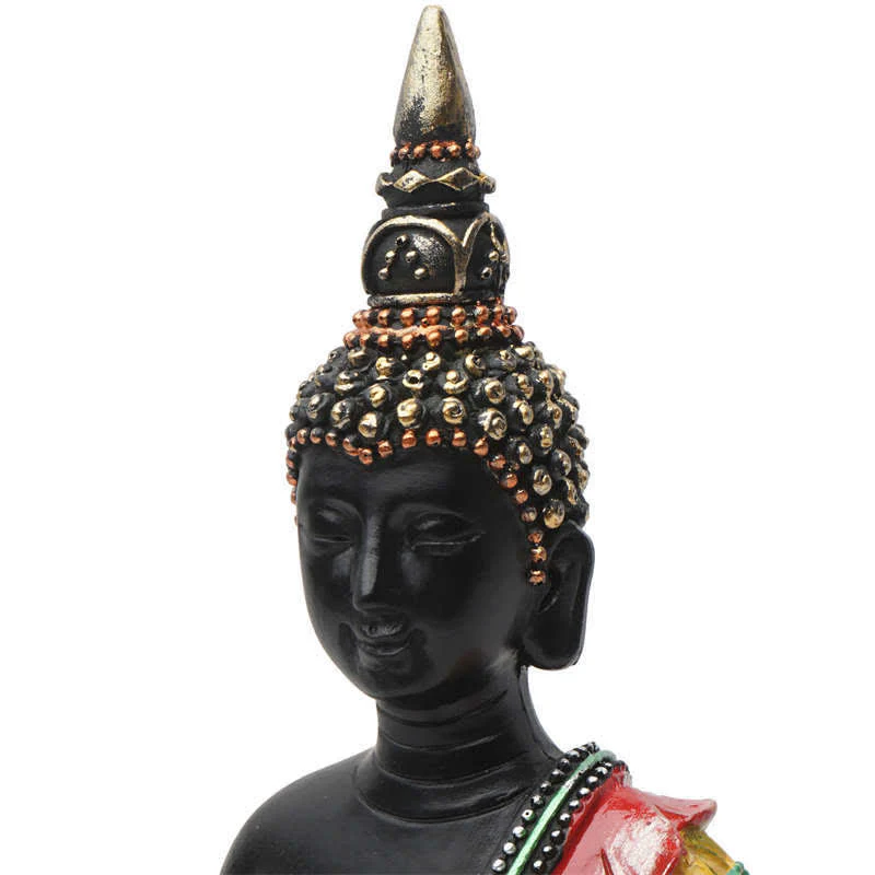 Decorazione statua in resina della serenità del Buddha tailandese - Image 13