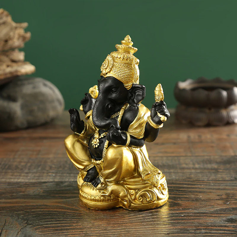 Decorazione tibetana Ganpati FengShui Buddha Stones - Image 3