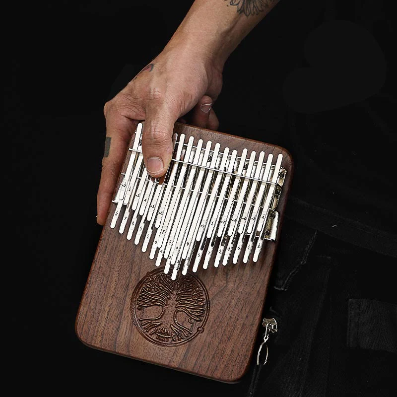 Kalimba 34 tasti pianoforte a pollice albero della vita design portatile dito marimba pianoforte - Image 8