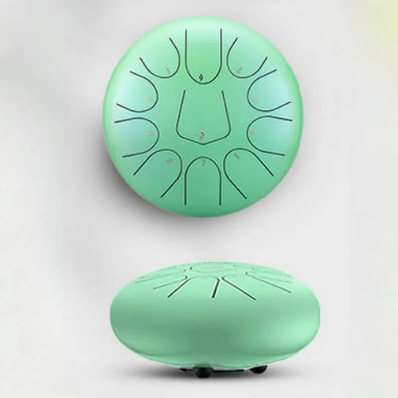 Kit di percussioni per meditazione con tamburo in acciaio Buddha Stones, 13 note, 12 pollici - Image 13