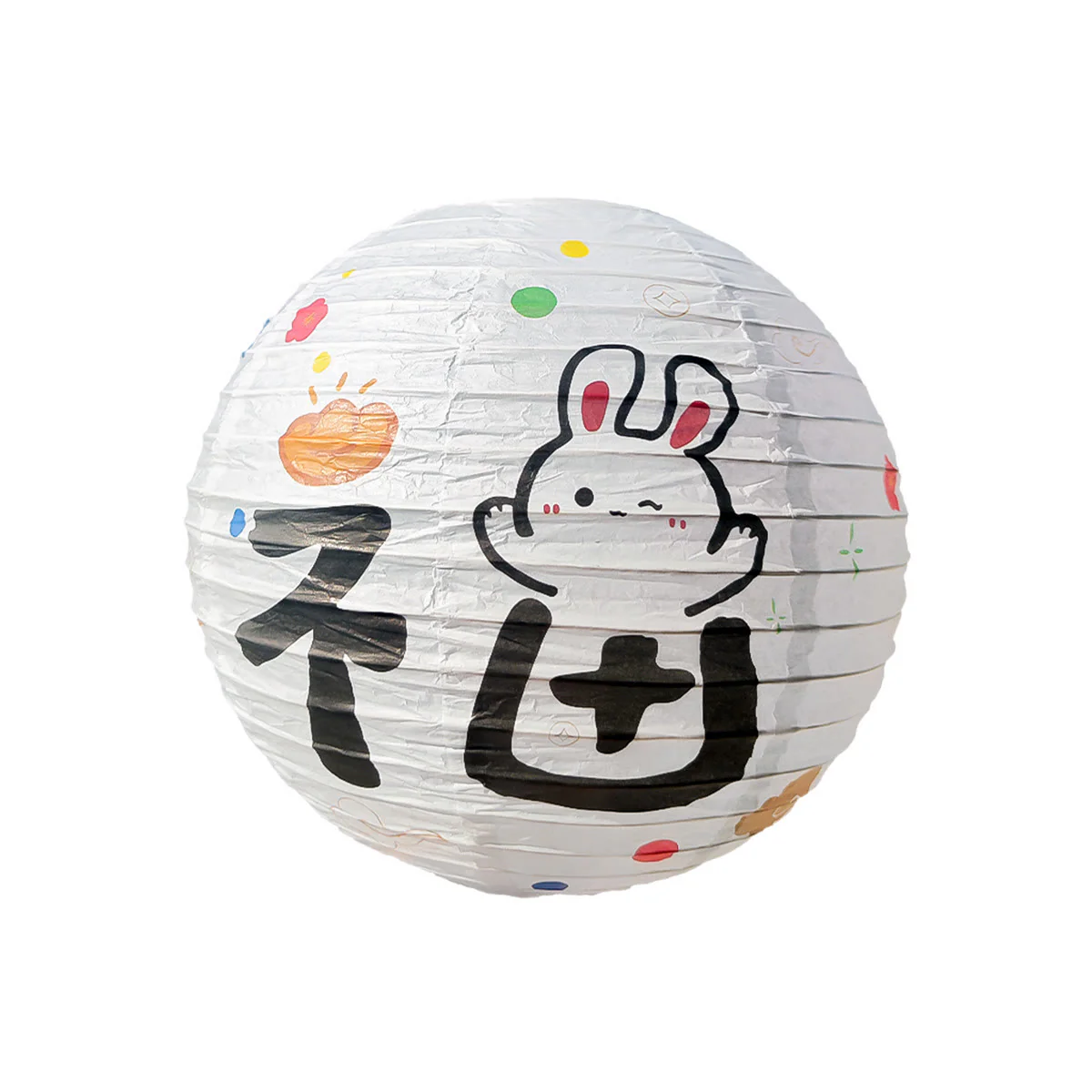 Lanterna di carta fai da te Buddha Stones Coniglio Lanterna di carta Decorazione per lanterna per la festa di metà autunno - Image 10