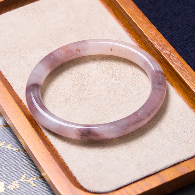 Le Buddha Stones esaltano la felicità e la gioia, set di braccialetti viola - Image 6
