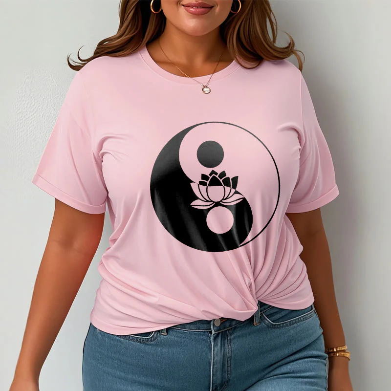 Maglietta Buddha Stones fiore di loto Yin Yang - Image 14