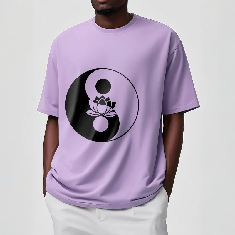 Maglietta Buddha Stones fiore di loto Yin Yang - Image 18