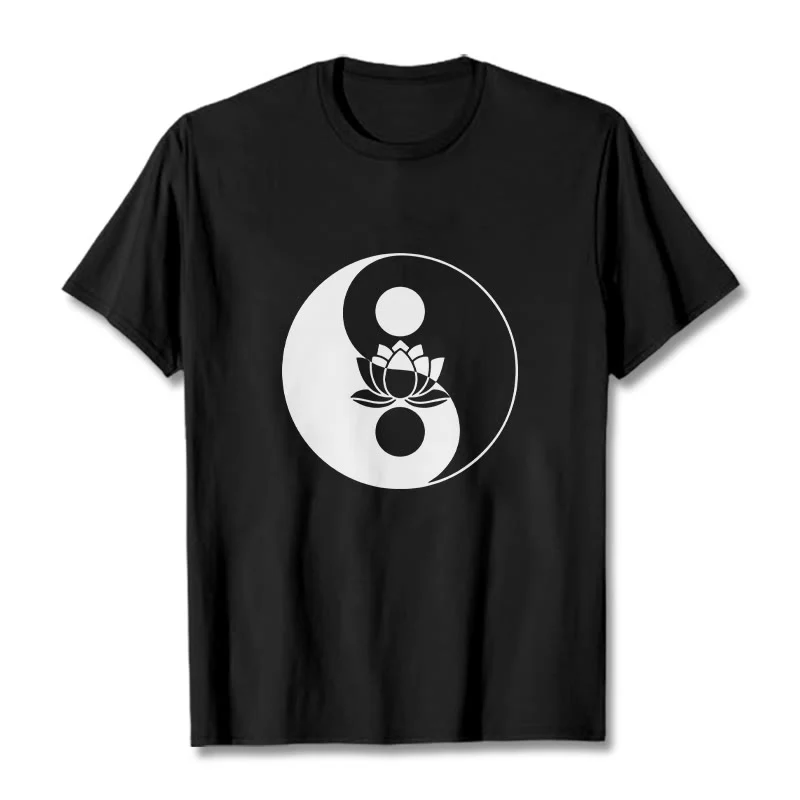 Maglietta Buddha Stones fiore di loto Yin Yang - Image 5