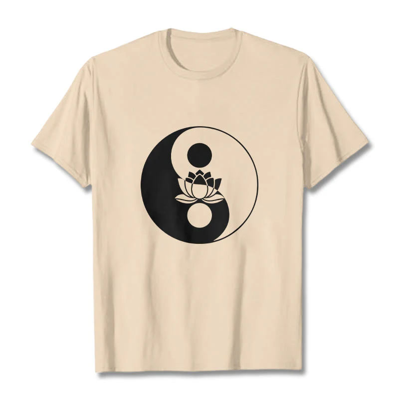 Maglietta Buddha Stones fiore di loto Yin Yang - Image 9
