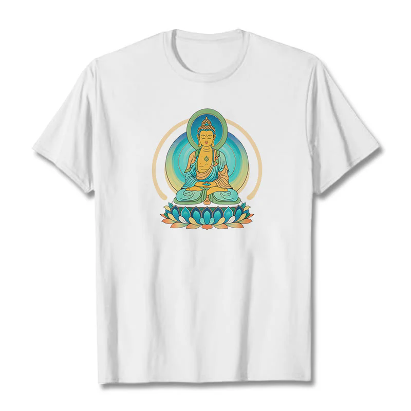 Maglietta Buddha Stones Lotus Buddha Tee - Image 3