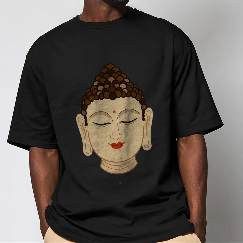 Maglietta Buddha Stones Meditazione Buddha Tee - Image 7