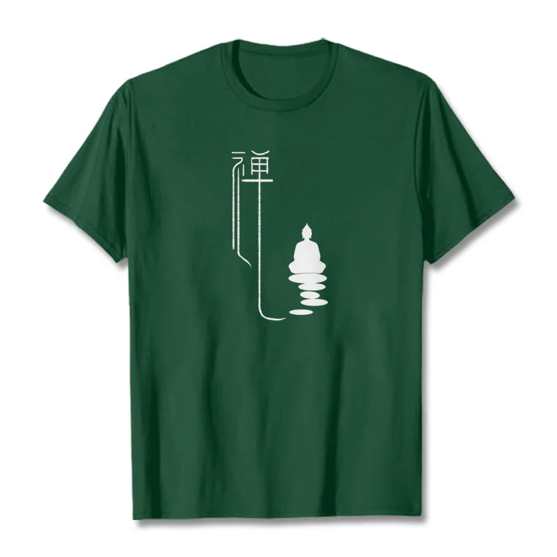 Maglietta Buddha Stones Zen Buddha Tee - Image 3