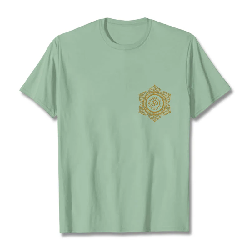 Maglietta con Buddha Stones Golden Mandala OM - Image 15