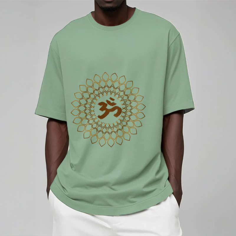 Maglietta con design OM a rombo Buddha Stones - Image 16