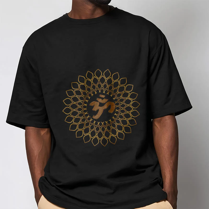 Maglietta con design OM a rombo Buddha Stones - Image 6