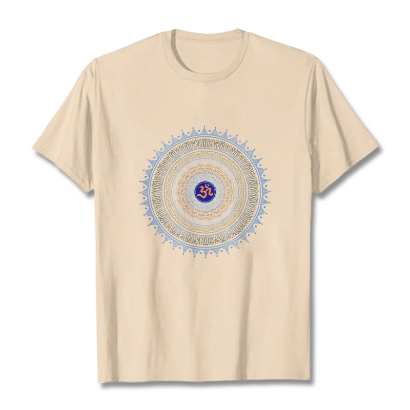 Maglietta con motivo Buddha Stones Mandala Flower OM - Image 11