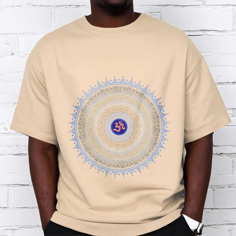 Maglietta con motivo Buddha Stones Mandala Flower OM - Image 12