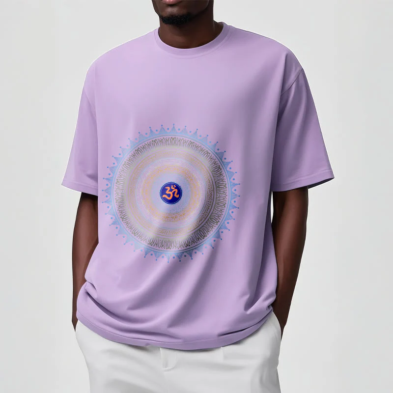 Maglietta con motivo Buddha Stones Mandala Flower OM - Image 18