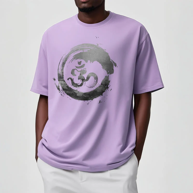 Maglietta in cotone Buddha Stones Om Lotus - Image 15