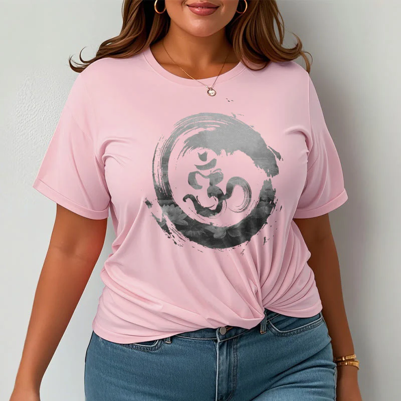 Maglietta in cotone Buddha Stones Om Lotus - Image 17