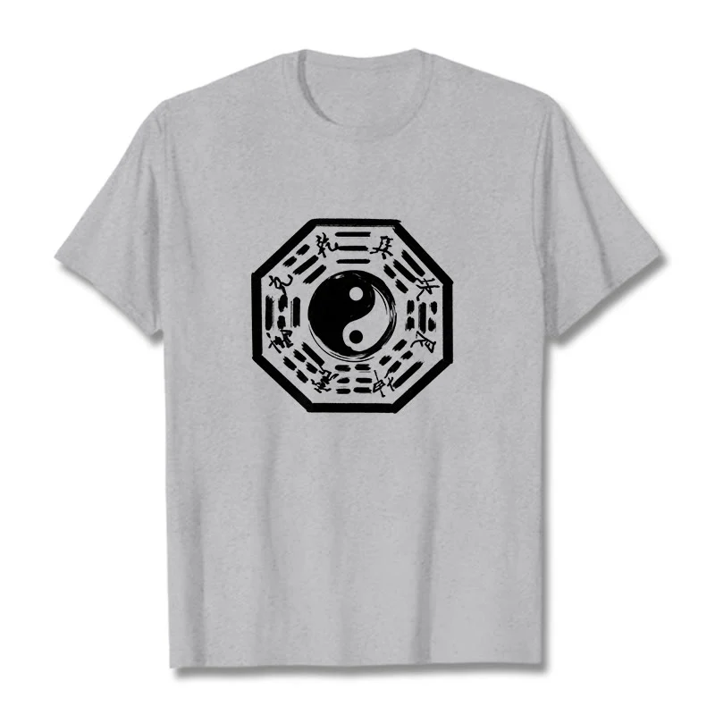 Maglietta in cotone con motivo Buddha Stones Ba Gua - Image 11