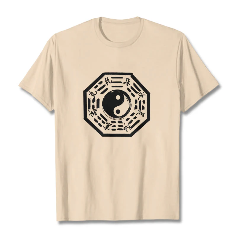 Maglietta in cotone con motivo Buddha Stones Ba Gua - Image 13