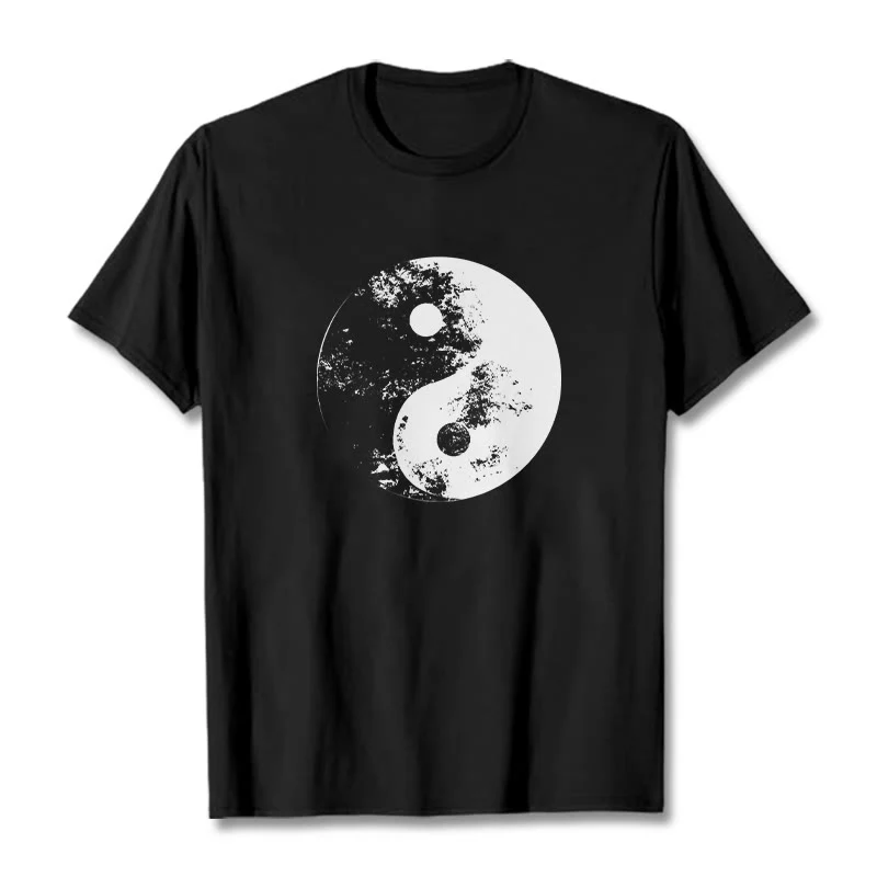 Maglietta in cotone con motivo Buddha Stones Yin Yang Tai Chi - Image 10