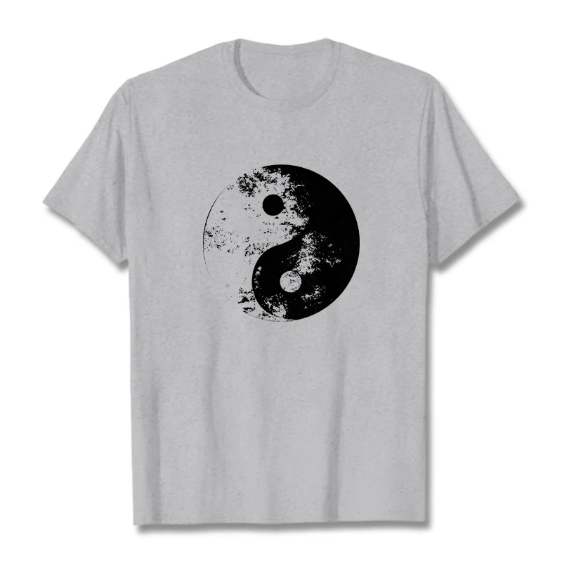 Maglietta in cotone con motivo Buddha Stones Yin Yang Tai Chi - Image 19