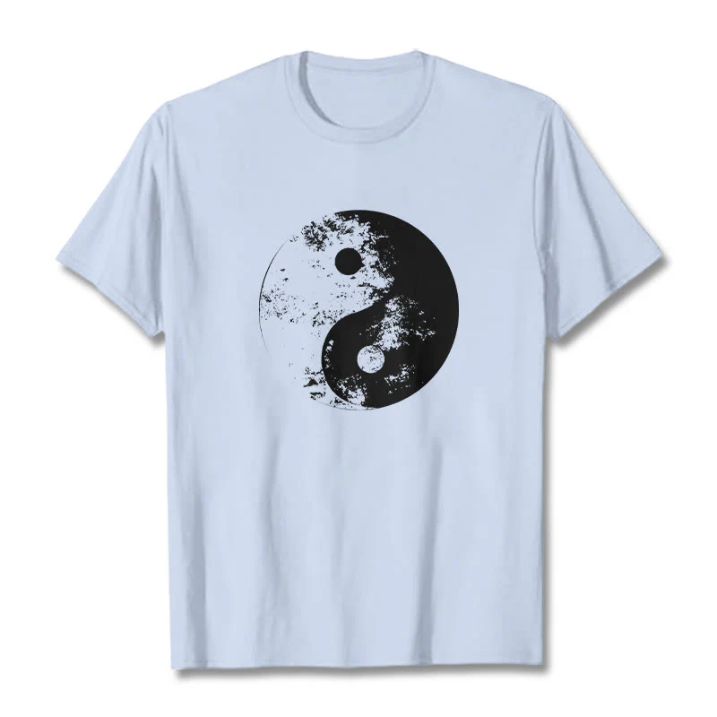 Maglietta in cotone con motivo Buddha Stones Yin Yang Tai Chi - Image 24