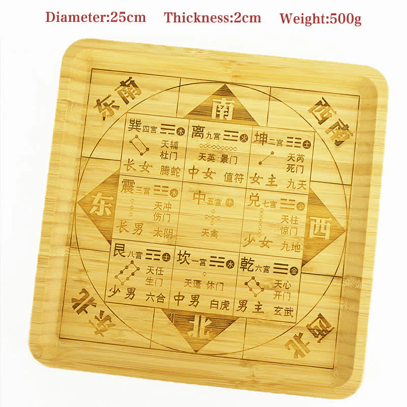 Mappa Feng Shui Bambù Bagua Mappa dell'Energia dell'Armonia - Image 15