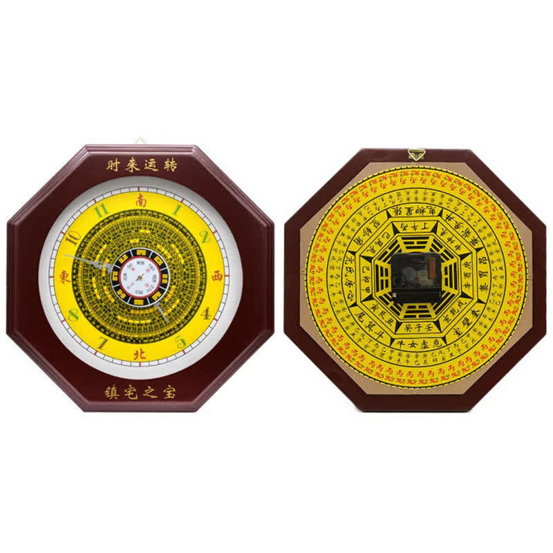Orologio da parete con mappa energetica Feng Shui Bagua Map Balance - Image 10