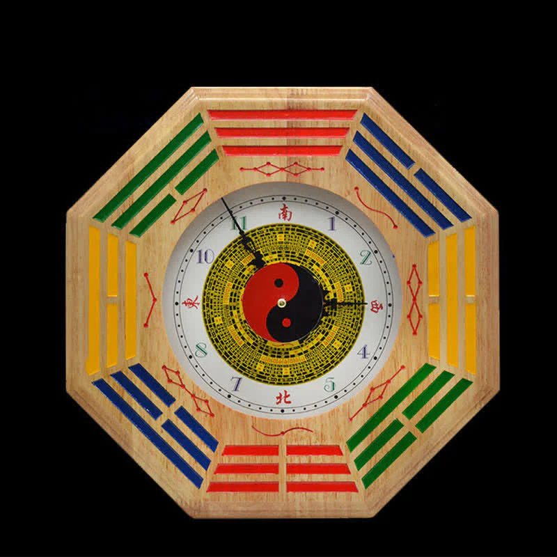Orologio da parete con mappa energetica Feng Shui Bagua Map Balance - Image 17