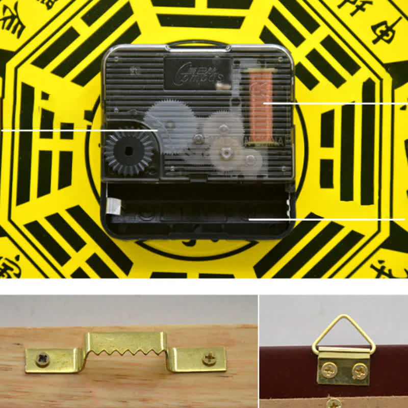 Orologio da parete con mappa energetica Feng Shui Bagua Map Balance - Image 25