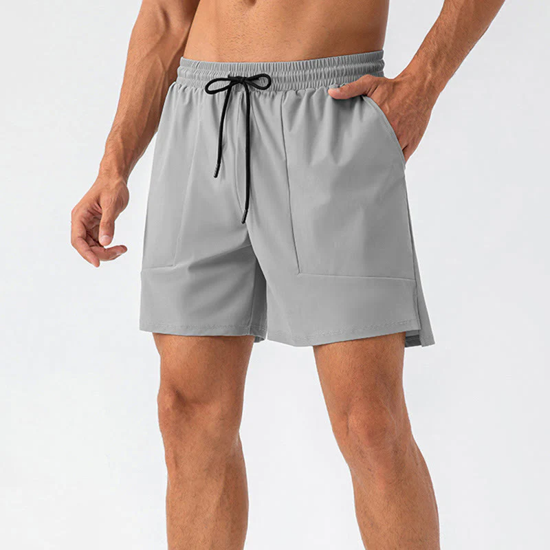 Pantaloncini sportivi casual ad asciugatura rapida da uomo Buddha Stones con tasche - Image 15