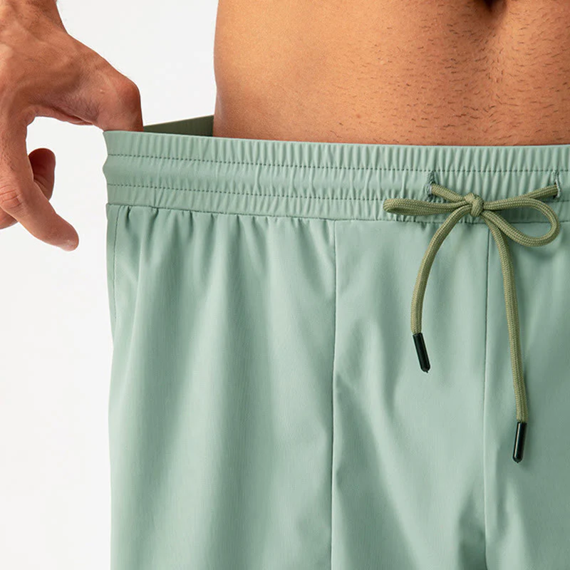 Pantaloncini sportivi casual da uomo Buddha Stones in nylon ad asciugatura rapida con tasche - Image 16
