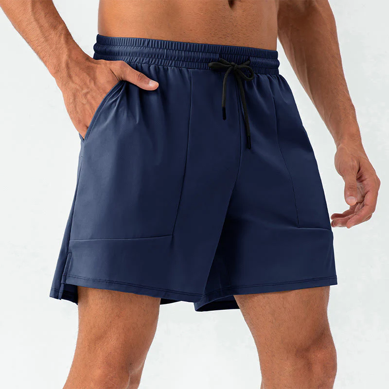 Pantaloncini sportivi casual da uomo Buddha Stones in nylon ad asciugatura rapida con tasche - Image 20