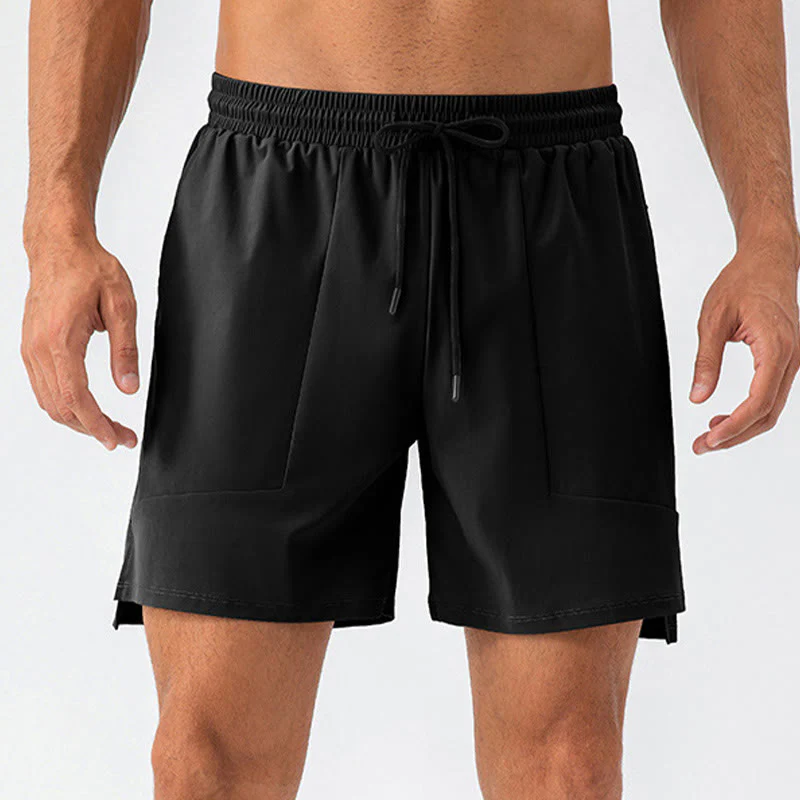 Pantaloncini sportivi casual da uomo Buddha Stones in nylon ad asciugatura rapida con tasche - Image 27