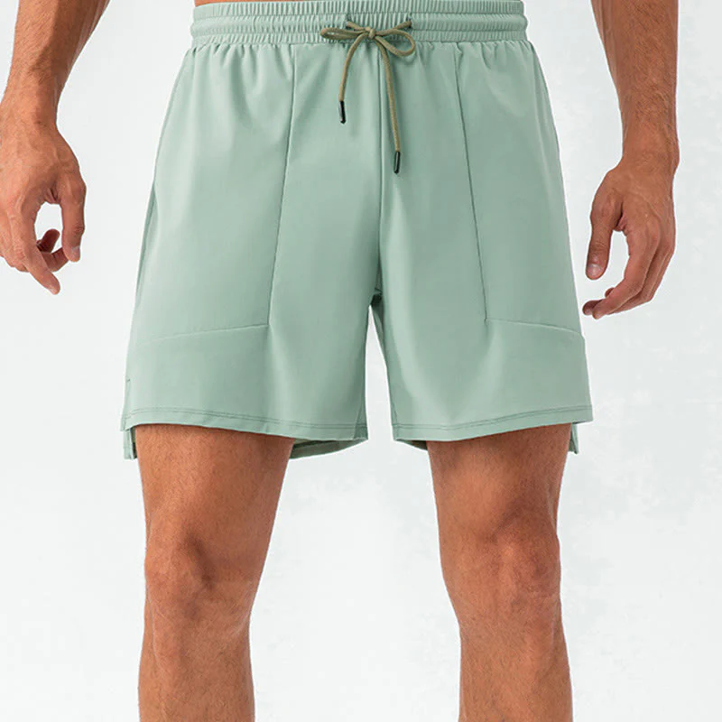Pantaloncini sportivi casual da uomo Buddha Stones in nylon ad asciugatura rapida con tasche - Image 8
