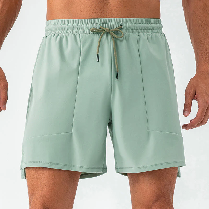 Pantaloncini sportivi casual da uomo Buddha Stones in nylon ad asciugatura rapida con tasche - Image 9