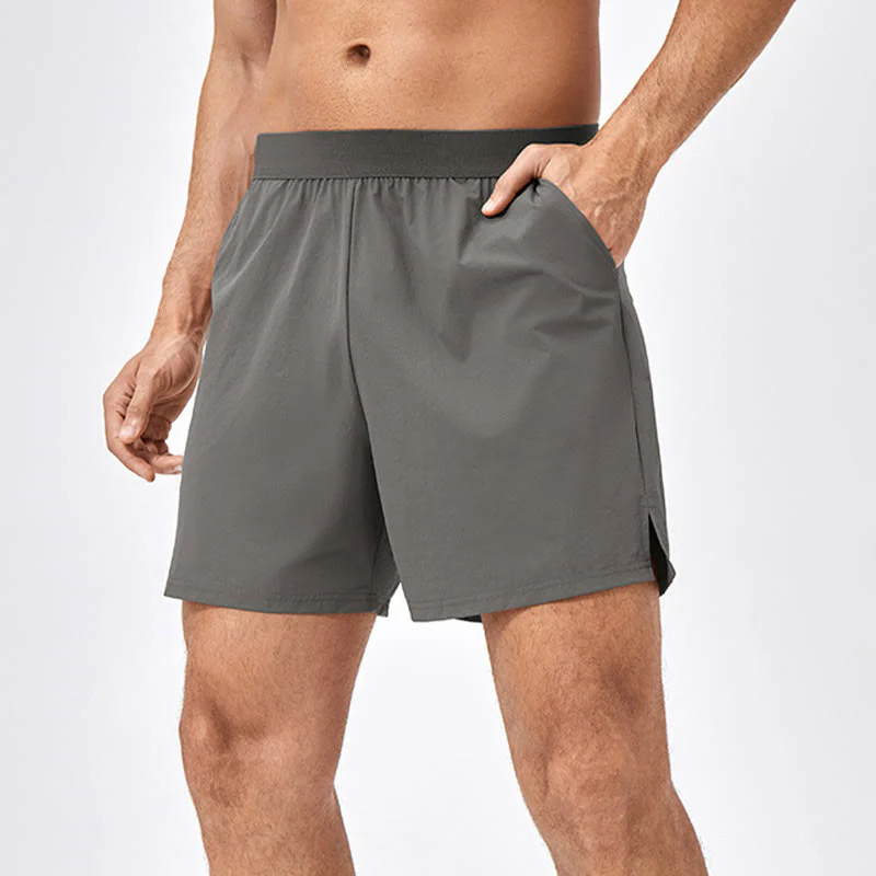 Pantaloncini sportivi casuali larghi in nylon ad asciugatura rapida da uomo Buddha Stones con tasche - Image 11