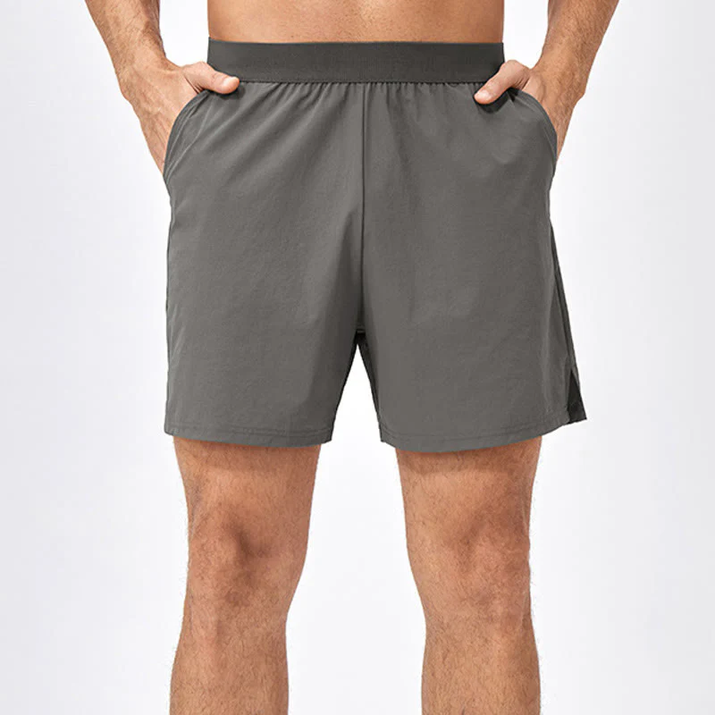 Pantaloncini sportivi casuali larghi in nylon ad asciugatura rapida da uomo Buddha Stones con tasche - Image 12