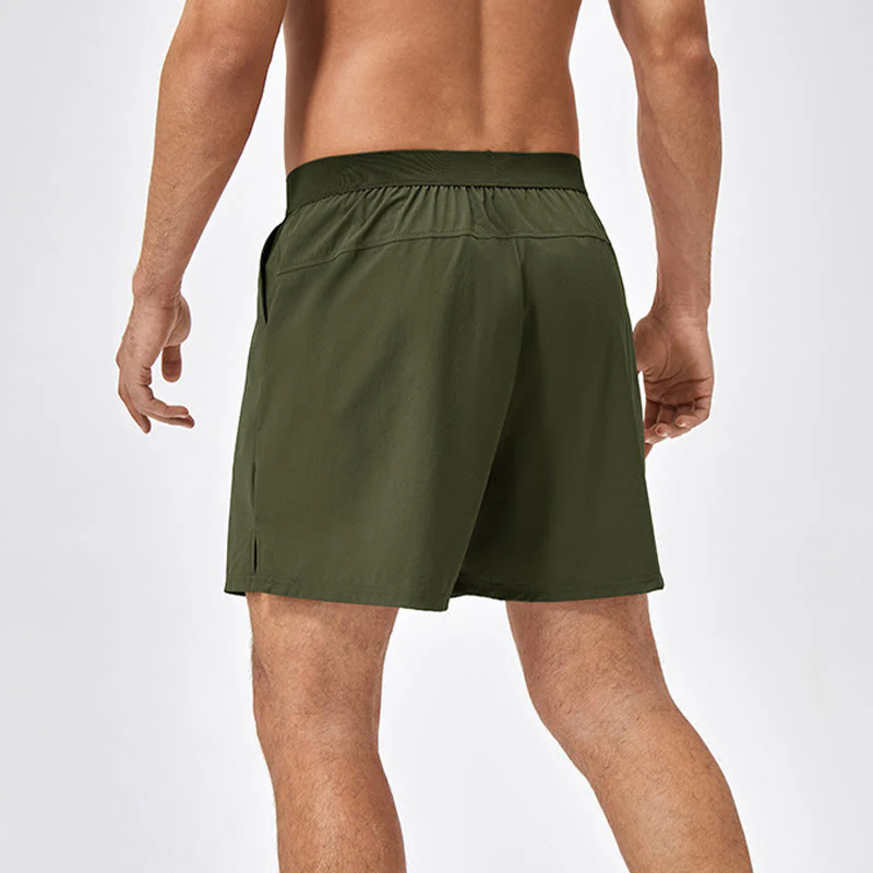 Pantaloncini sportivi casuali larghi in nylon ad asciugatura rapida da uomo Buddha Stones con tasche - Image 16