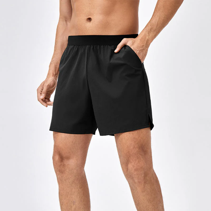 Pantaloncini sportivi casuali larghi in nylon ad asciugatura rapida da uomo Buddha Stones con tasche - Image 19