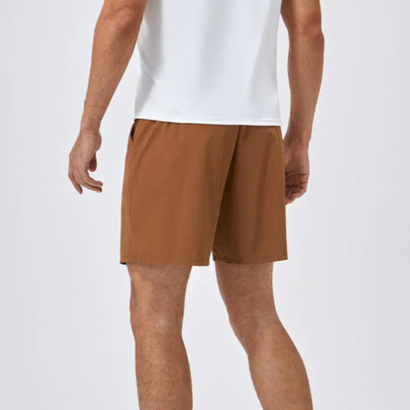 Pantaloncini sportivi casuali larghi in nylon ad asciugatura rapida da uomo Buddha Stones con tasche - Image 6