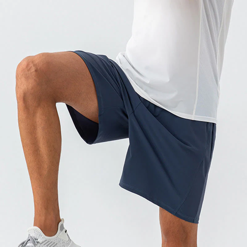 Pantaloncini sportivi da uomo Buddha Stones, casual, traspiranti, larghi, in nylon, ad asciugatura rapida, con tasche - Image 16
