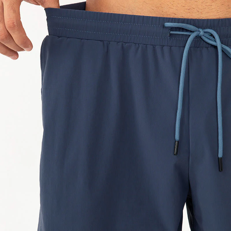 Pantaloncini sportivi da uomo Buddha Stones, casual, traspiranti, larghi, in nylon, ad asciugatura rapida, con tasche - Image 18