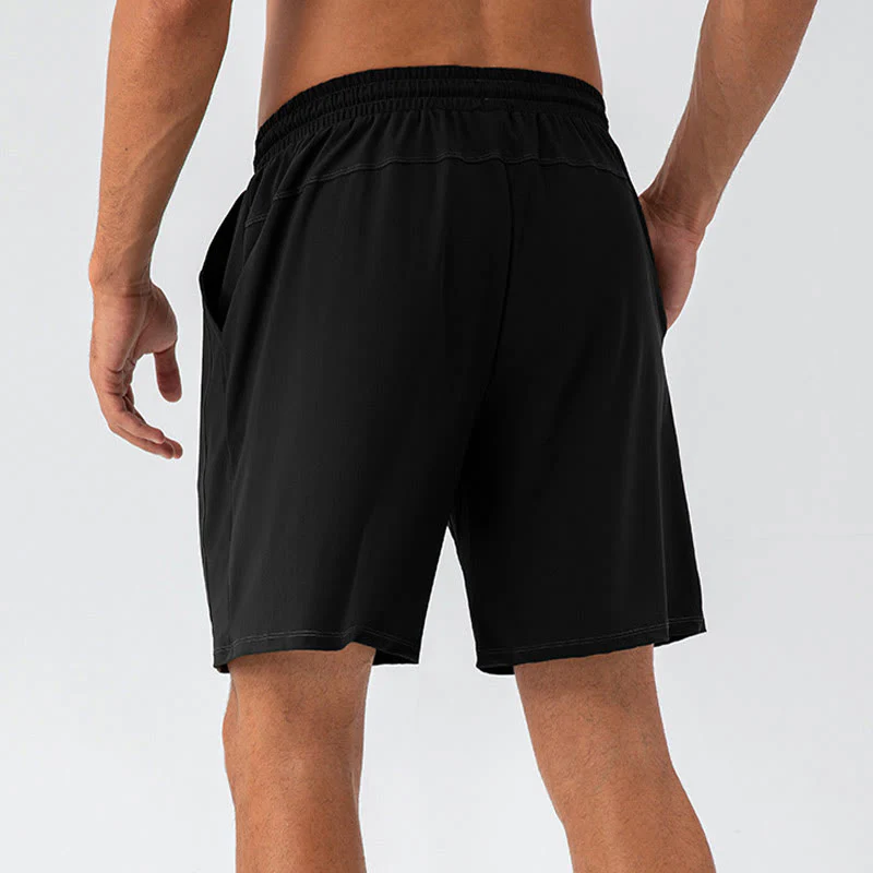 Pantaloncini sportivi da uomo Buddha Stones, casual, traspiranti, larghi, in nylon, ad asciugatura rapida, con tasche - Image 7
