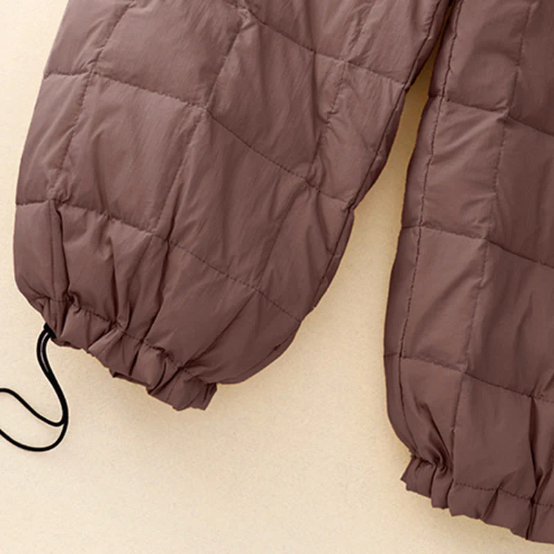 Pantaloni da donna in cotone con apertura sulle gambe e coulisse invernali Buddha Stones con tasche - Image 14