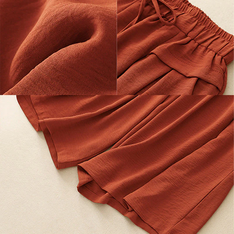Pantaloni larghi da donna con coulisse, modello Buddha Stones, casual, etnici, semplici, con tasche - Image 19
